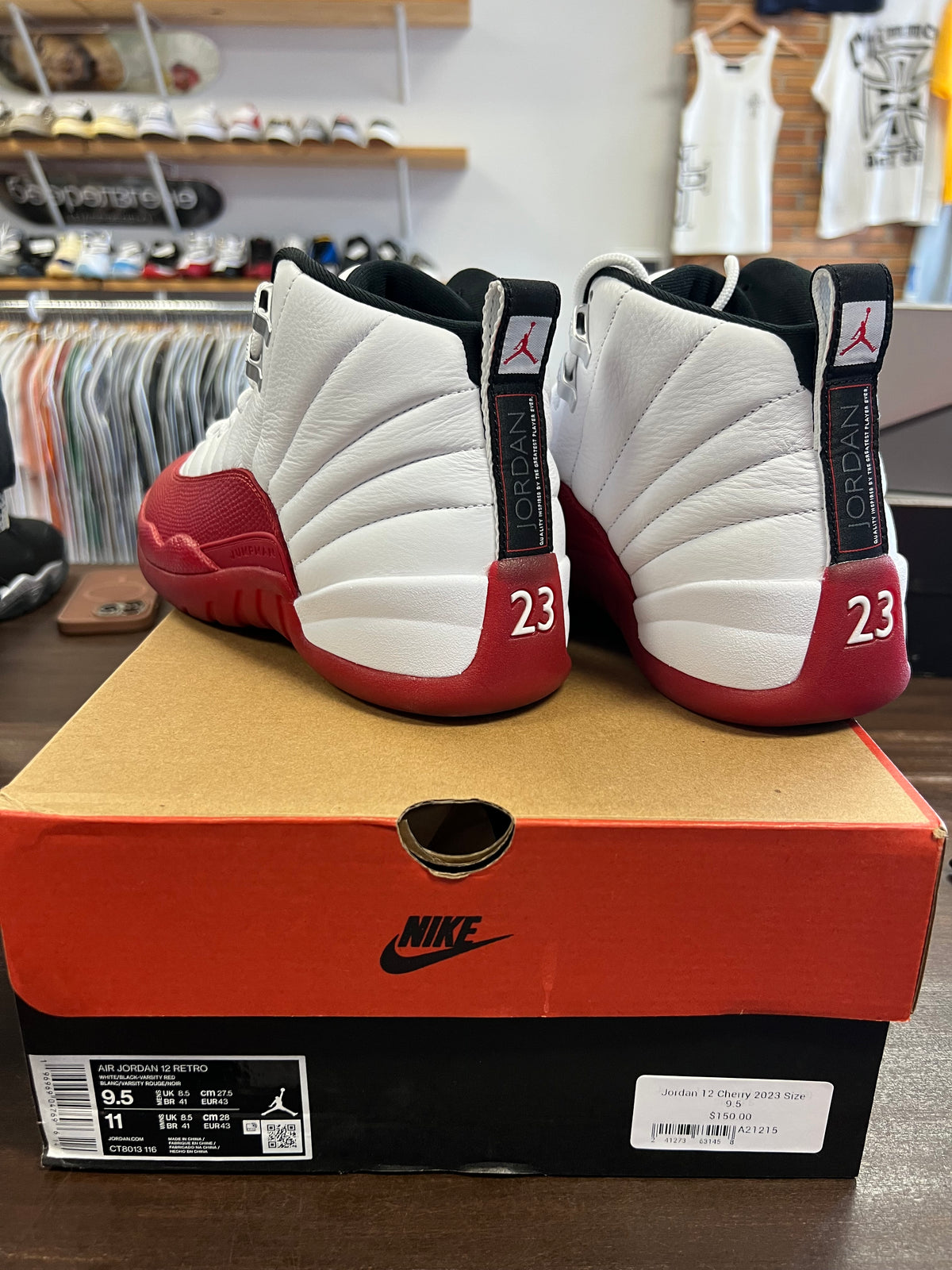Jordan 12 Cherry 2023