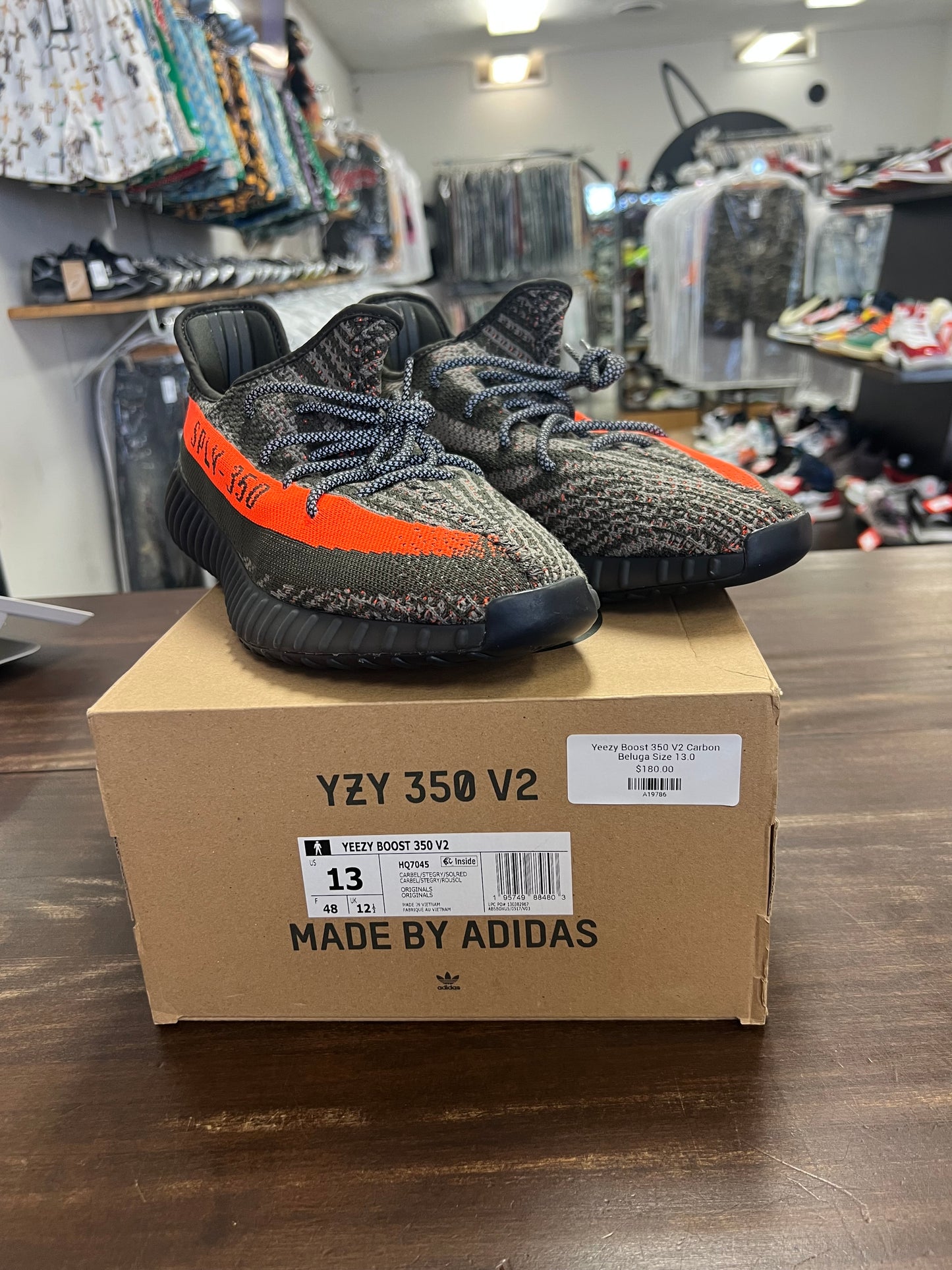 Yeezy Boost 350 V2 Carbon Beluga