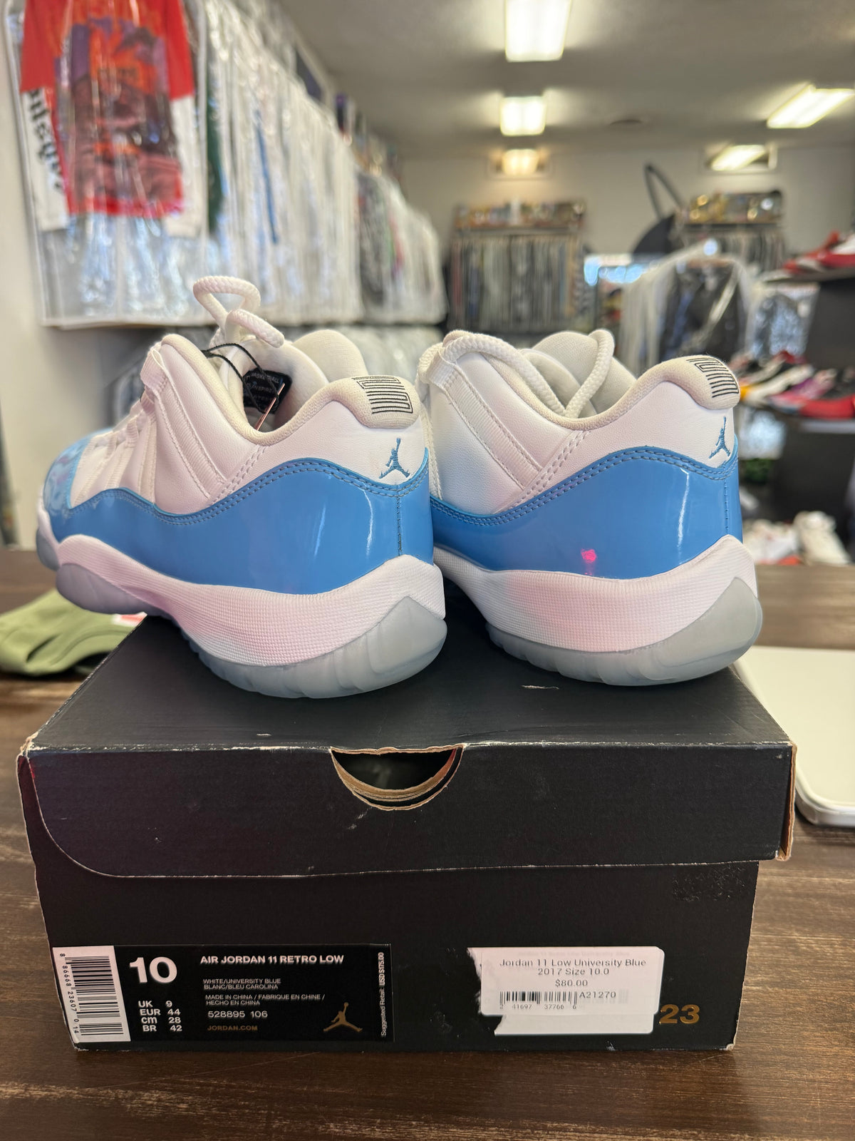 Jordan 11 Low University Blue 2017
