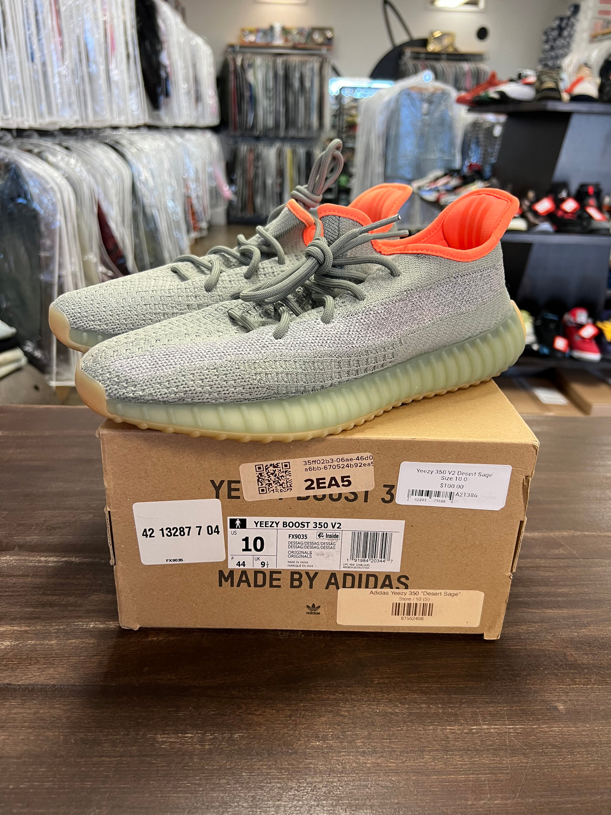 Yeezy 350 V2 Desert Sage