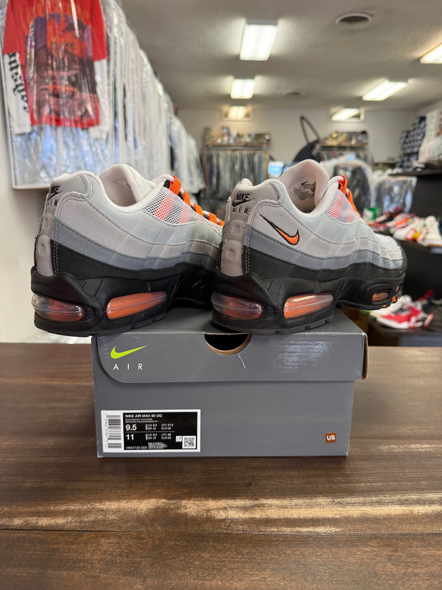 Nike Air Max 95 Big Bubble Bright Mandarin