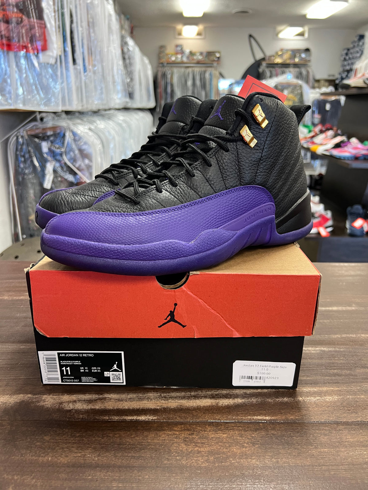 Jordan 12 Field Purple