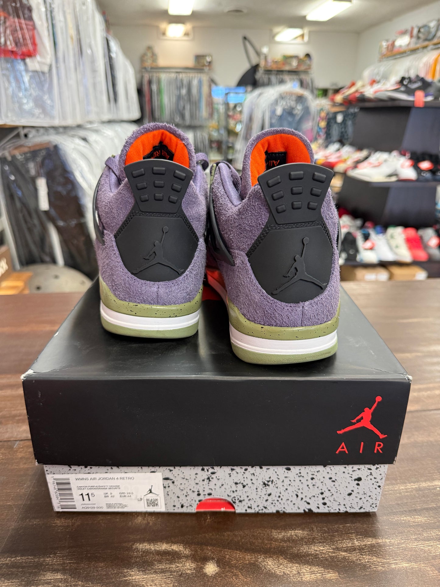 Jordan 4 Retro Canyon Purple (Women's)