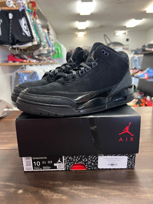 Jordan 3 Retro Black Cat (2025)