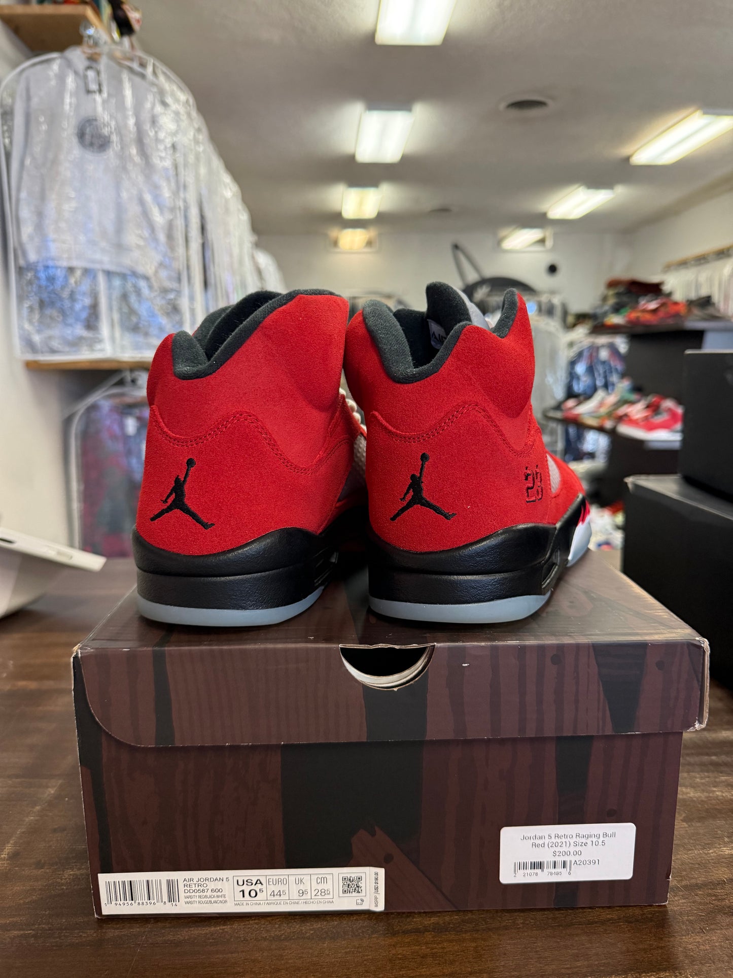 Jordan 5 Retro Raging Bull Red (2021)