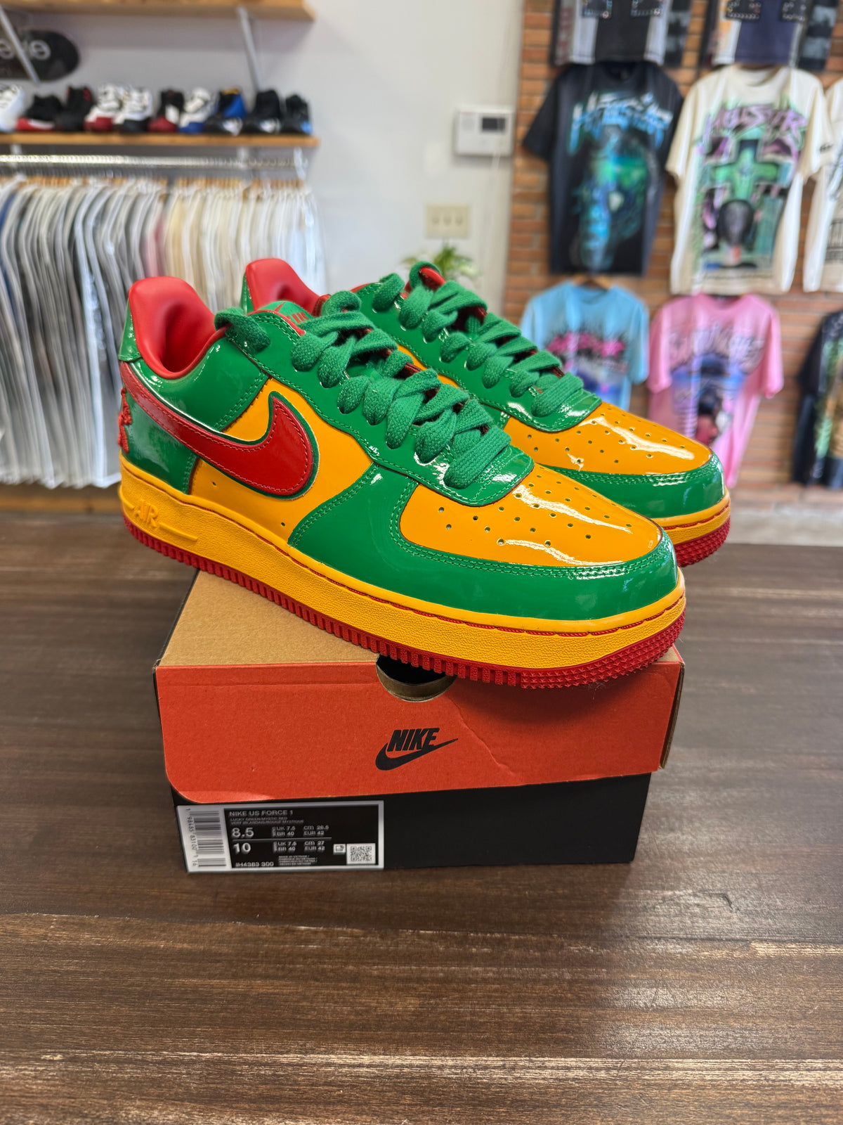 Nike Air Force 1 Low Lil Yachty Concrete Boys Lucky Green