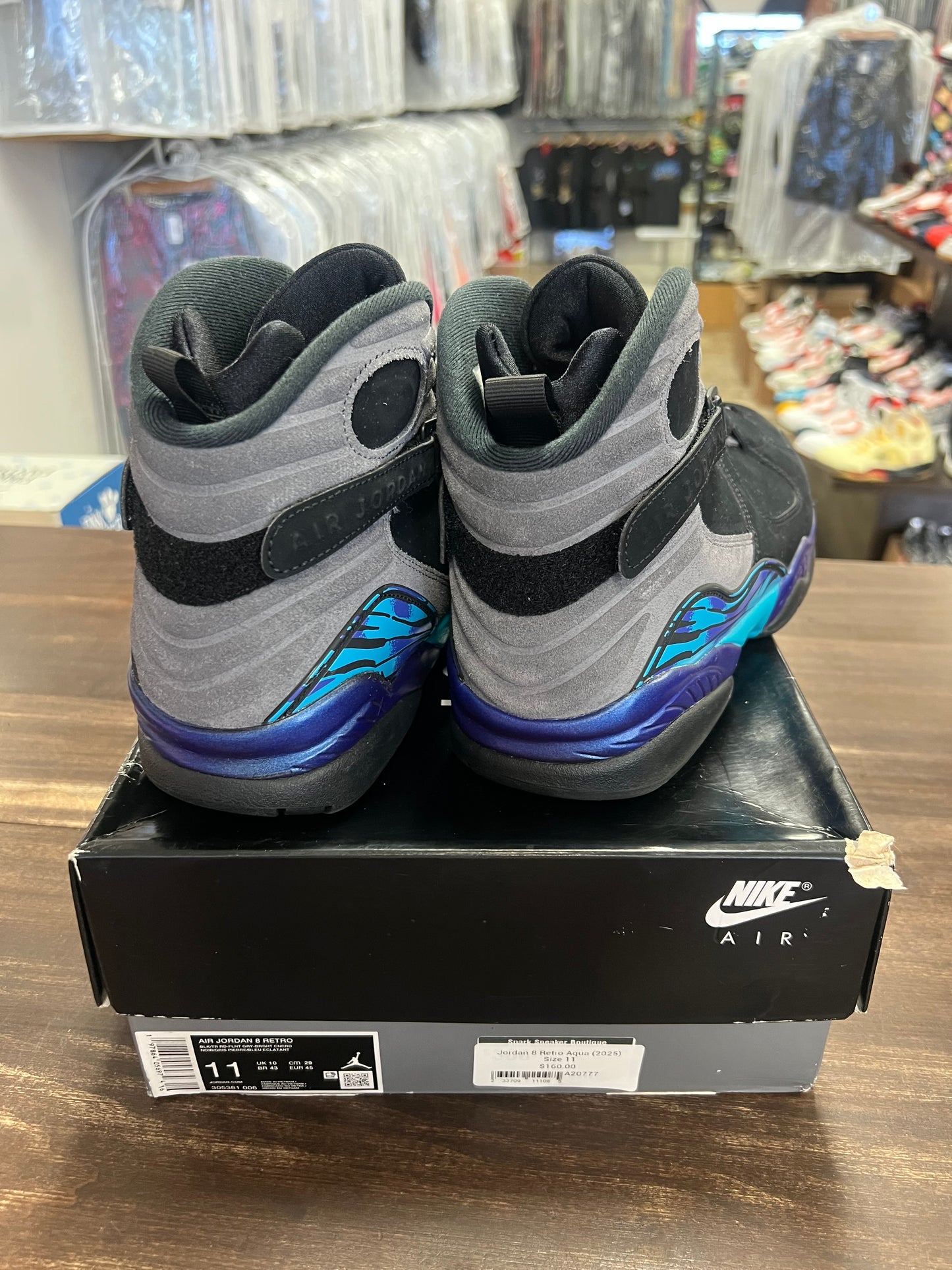 Jordan 8 Retro Aqua (2025)