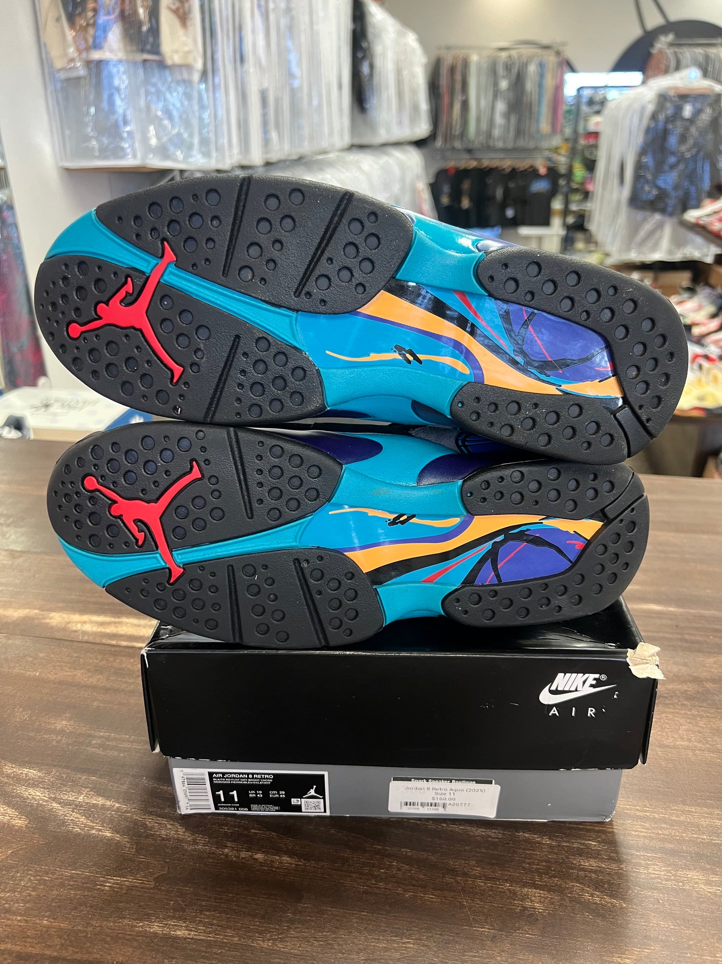 Jordan 8 Retro Aqua (2025)
