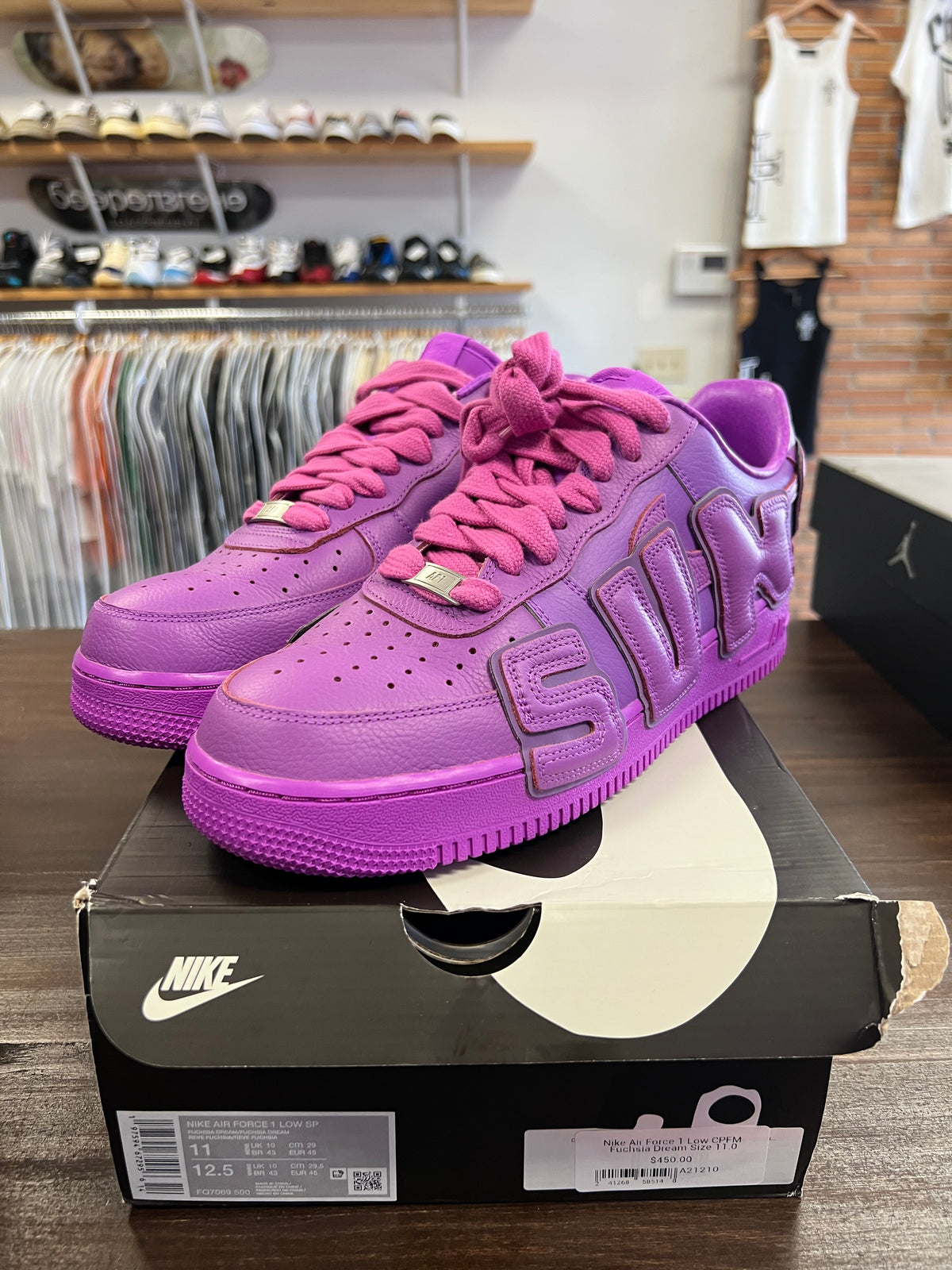 Nike Air Force 1 Low CPFM Fuchsia Dream