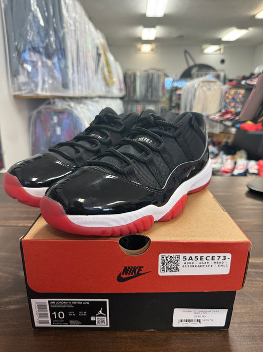Jordan 11 Low Bred 2025