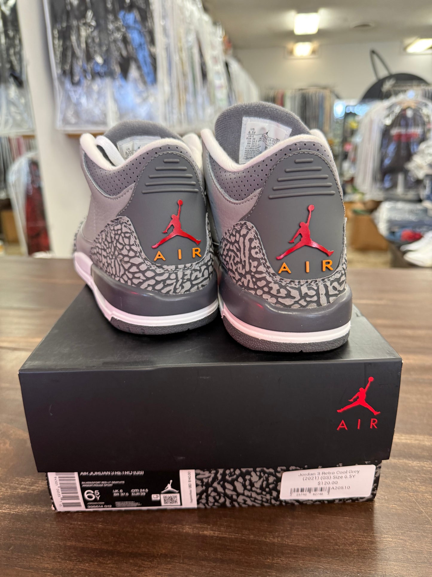 Jordan 3 Retro Cool Grey (2021) (GS)