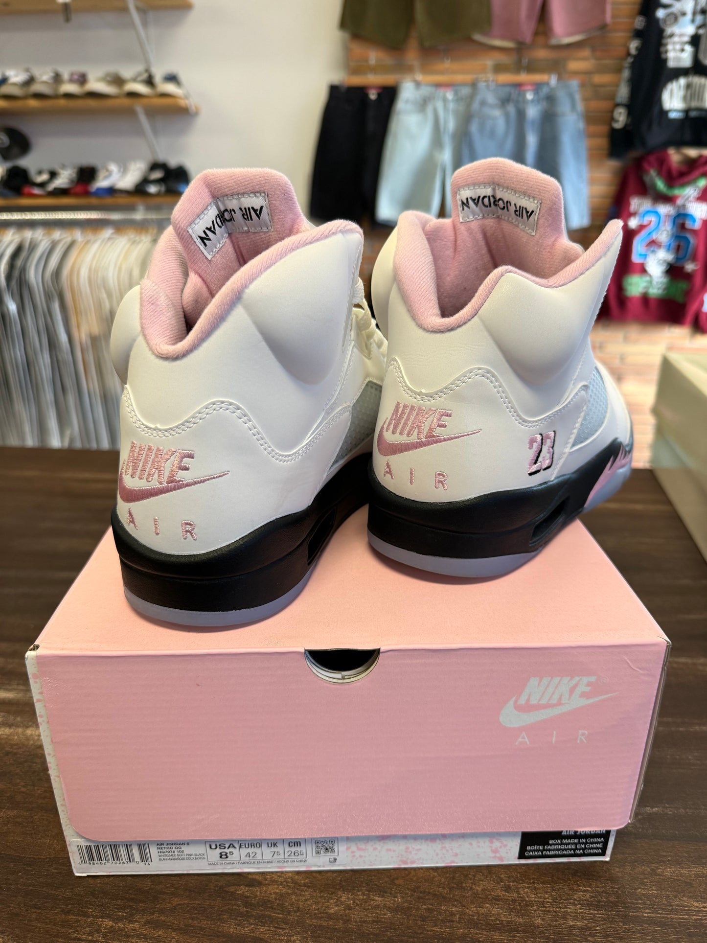 Jordan 5 Retro Medium Soft Pink