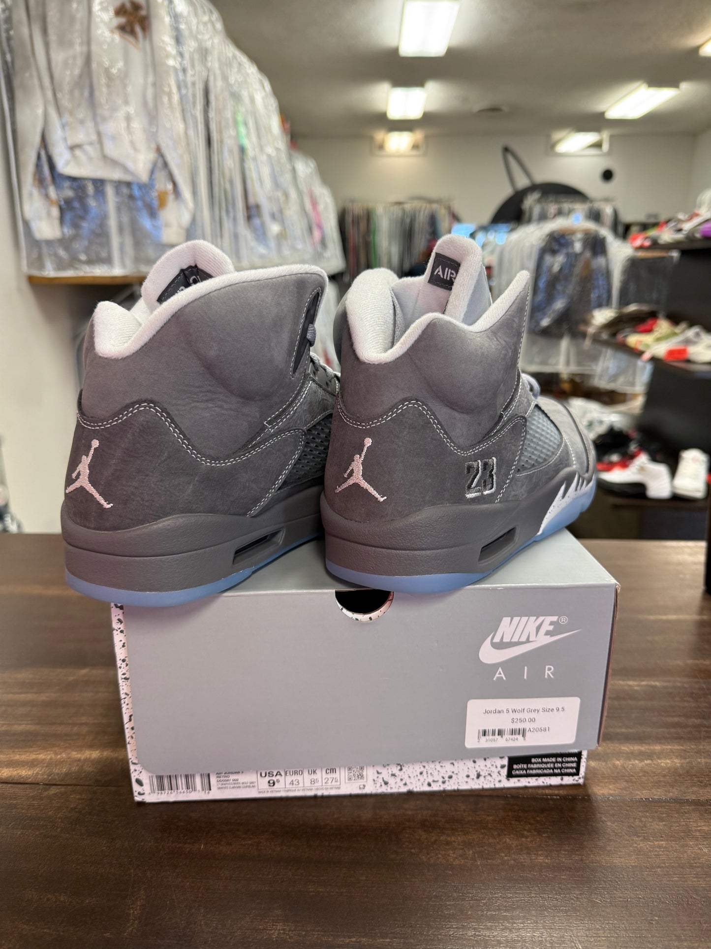 Jordan 5 Wolf Grey