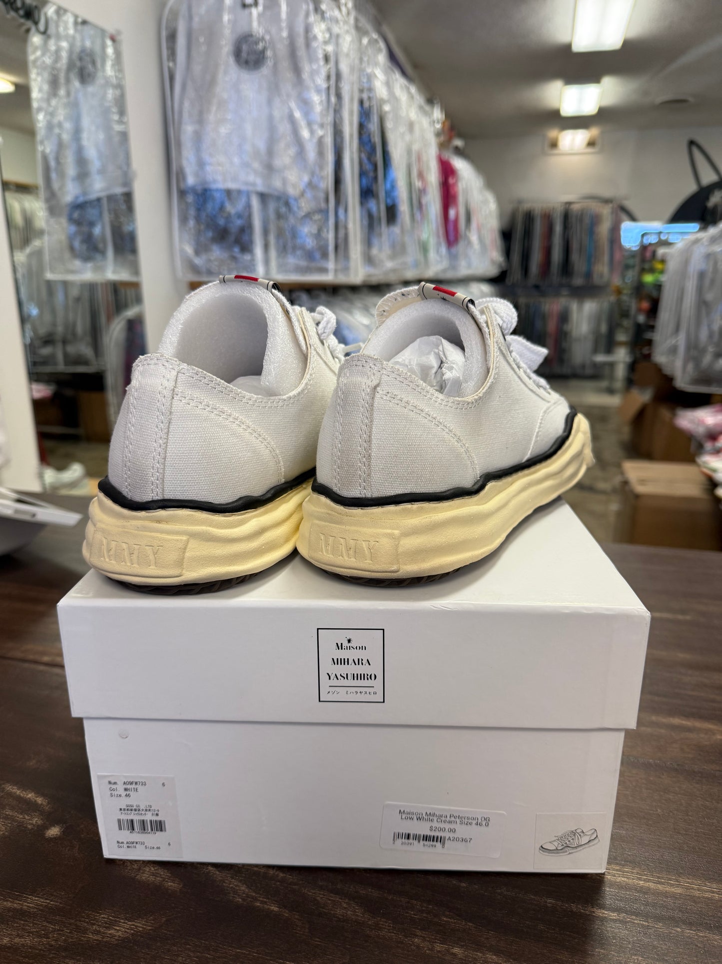 Maison Mihara Peterson OG Low White Cream