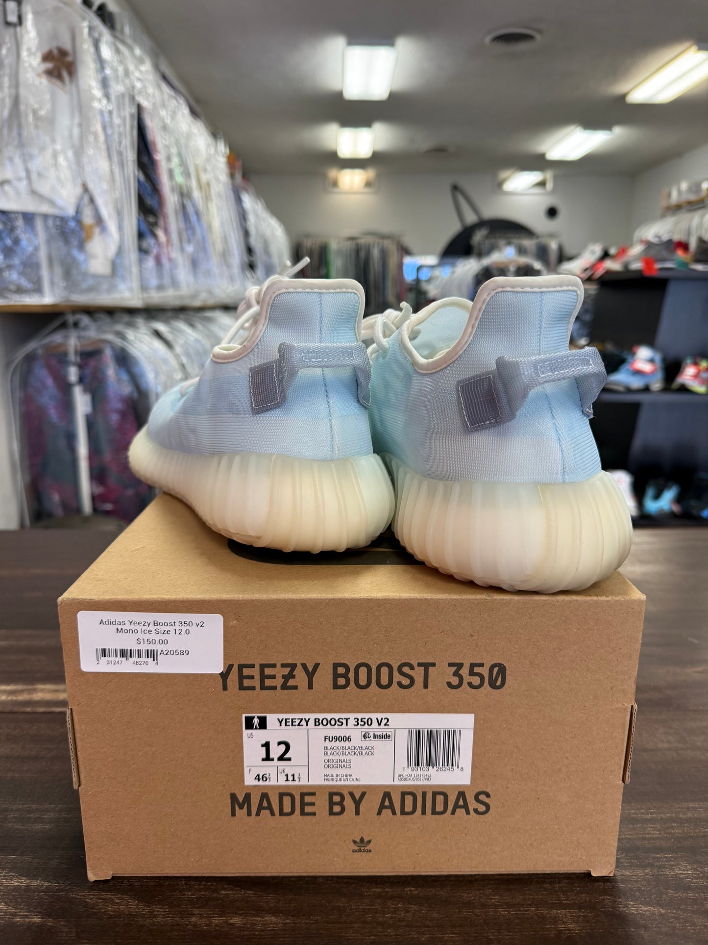 Adidas Yeezy Boost 350 v2 Mono Ice