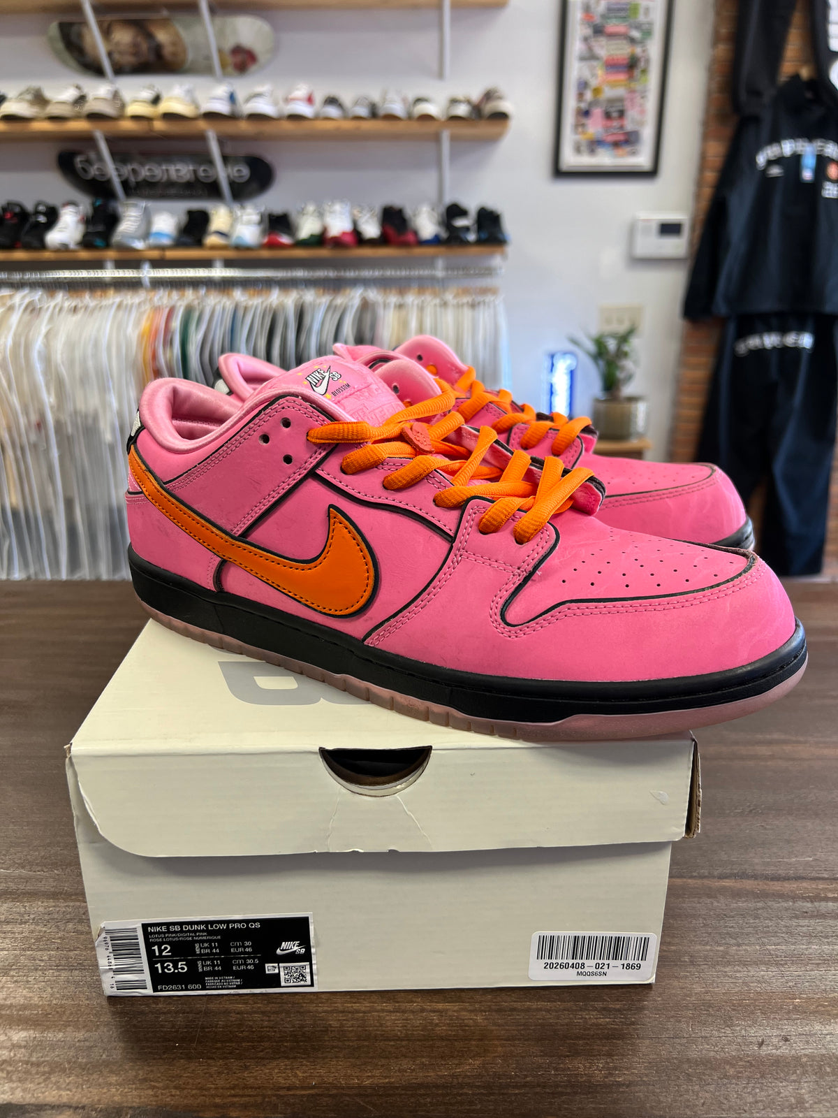 Nike SB Dunk Low The Powerpuff Girls Blossom