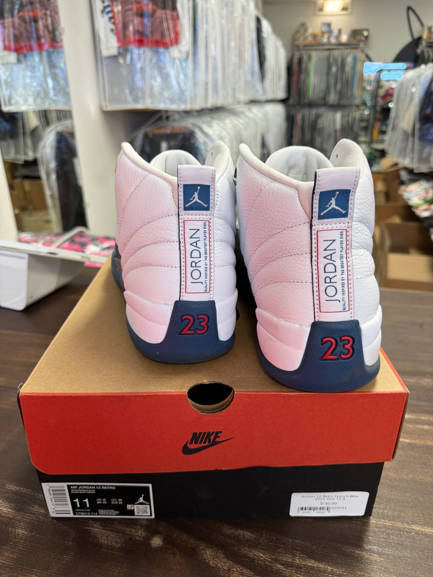 Jordan 12 Retro French Blue 2025
