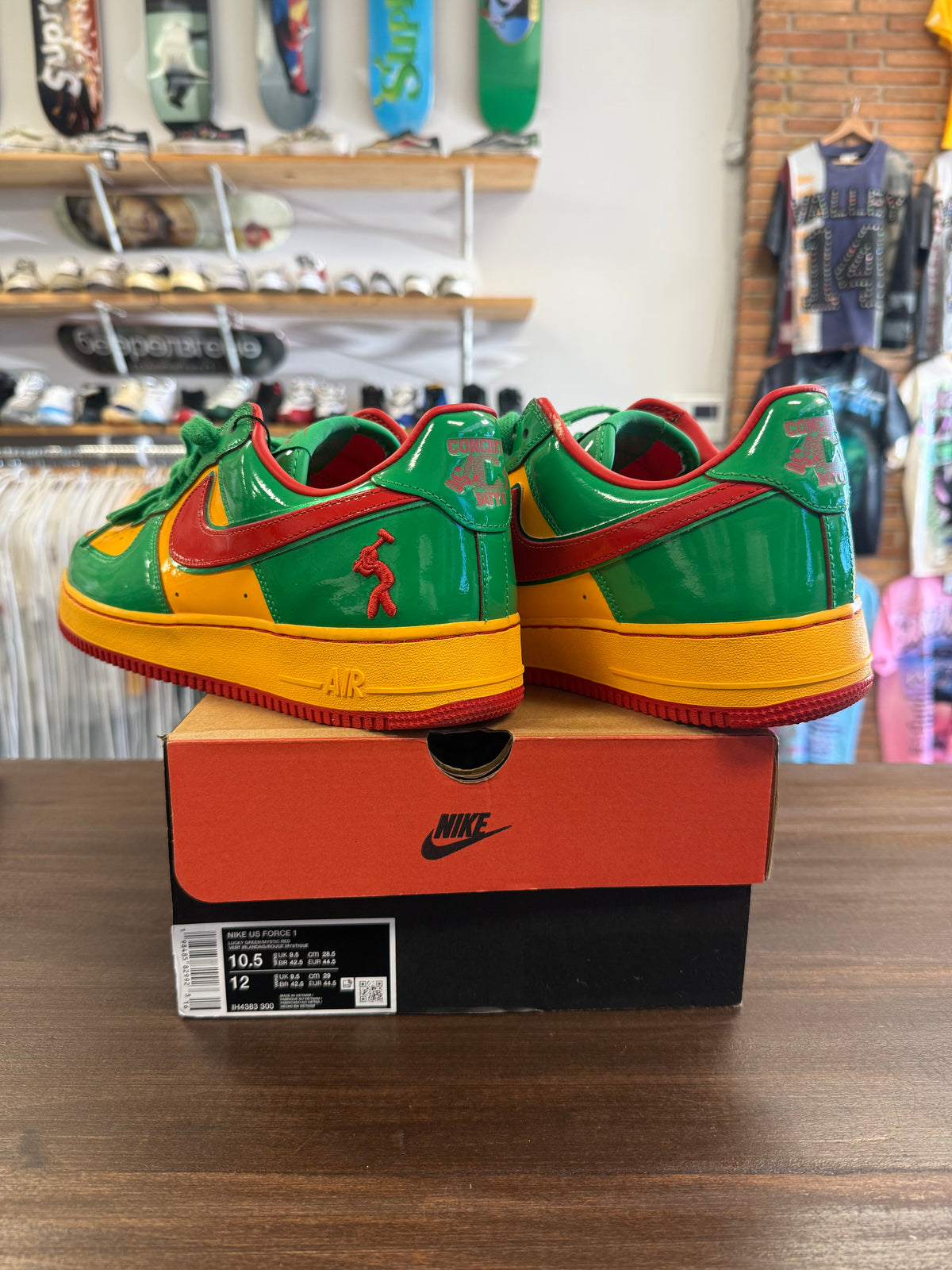 Nike Air Force 1 Low Lil Yachty Concrete Boys Lucky Green