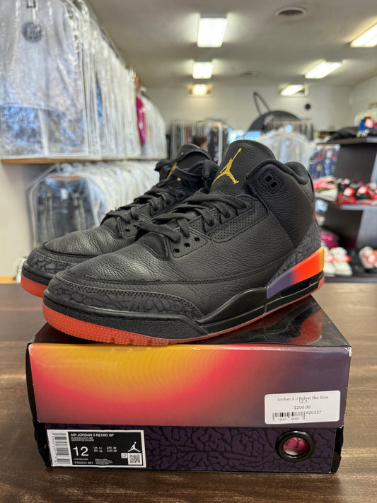 Jordan 3 J Balvin Rio
