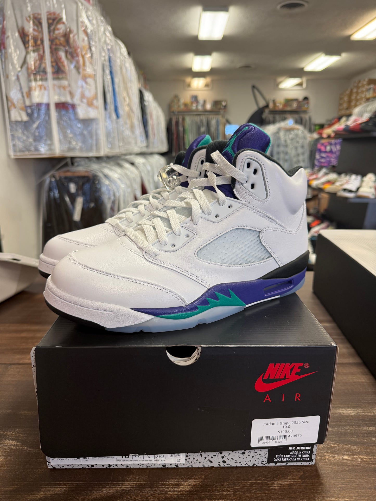 Jordan 5 Grape 2025
