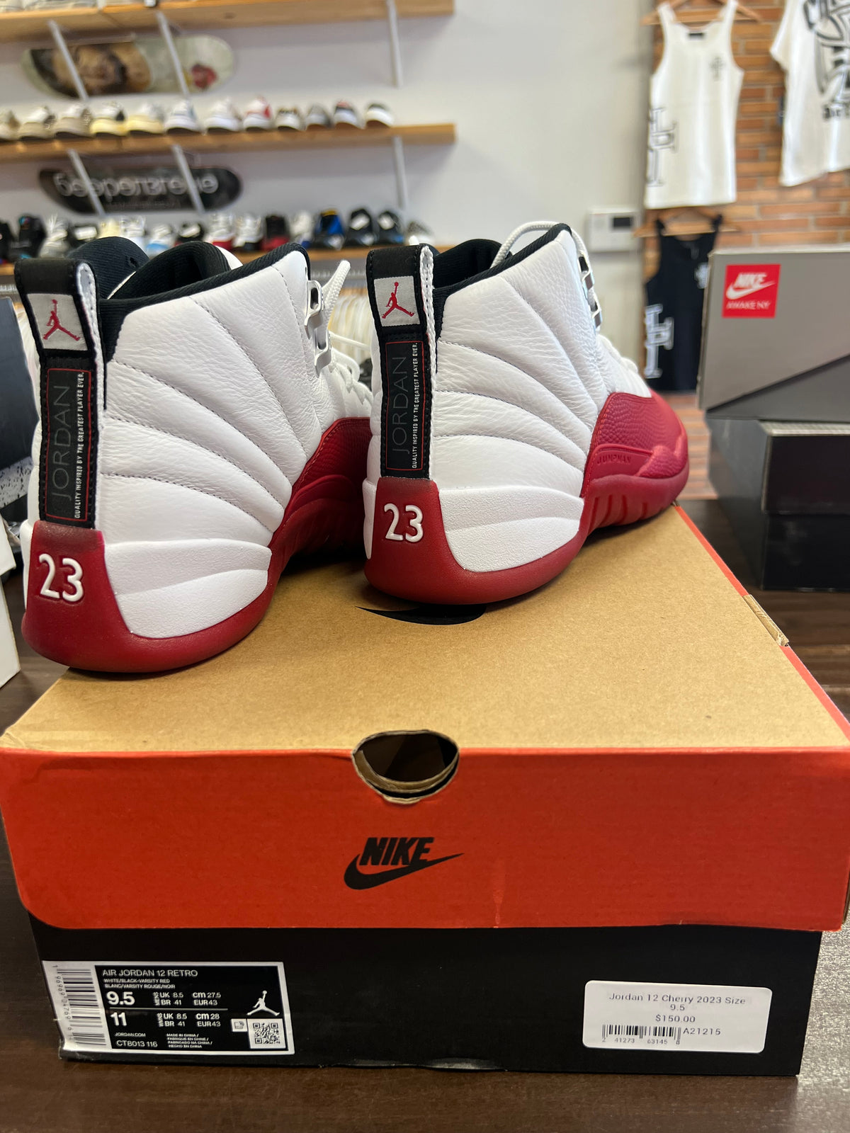 Jordan 12 Cherry 2023