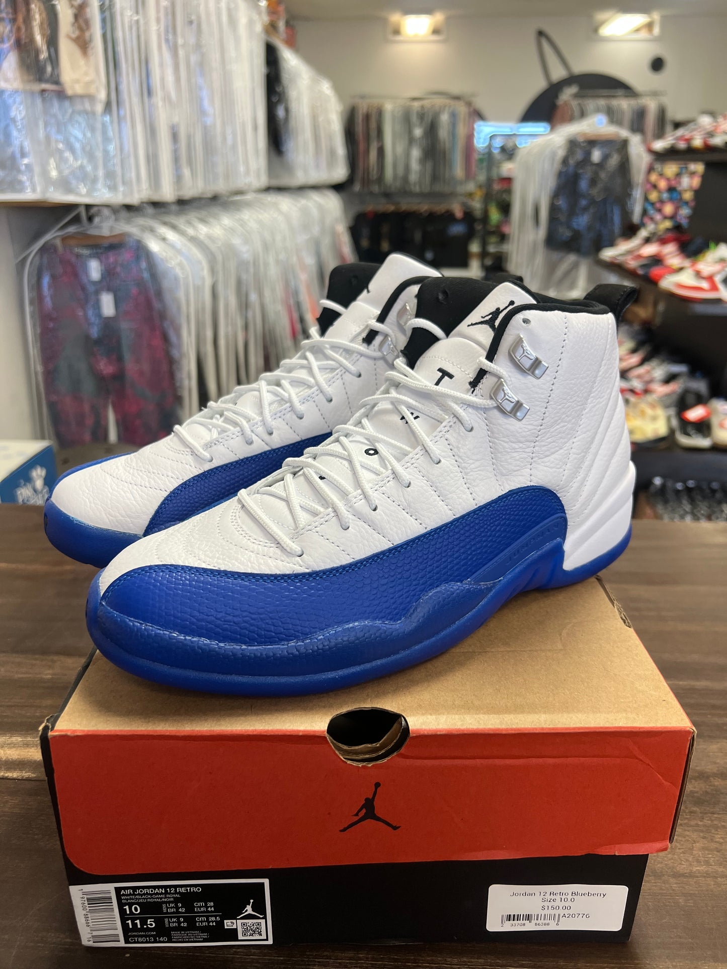 Jordan 12 Retro Blueberry