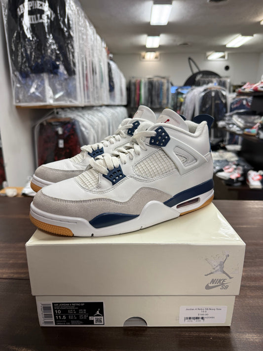 Jordan 4 Retro SB Navy