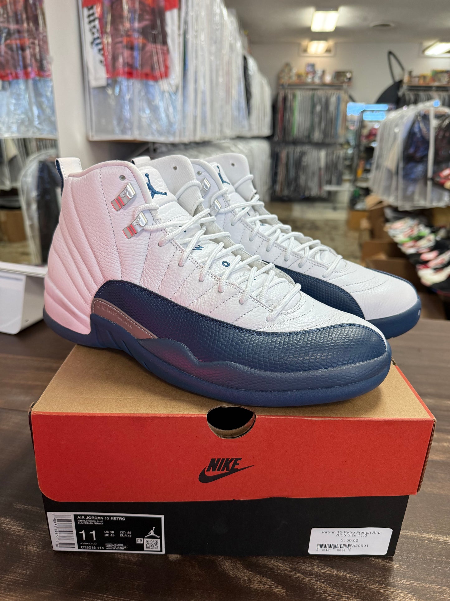 Jordan 12 Retro French Blue 2025