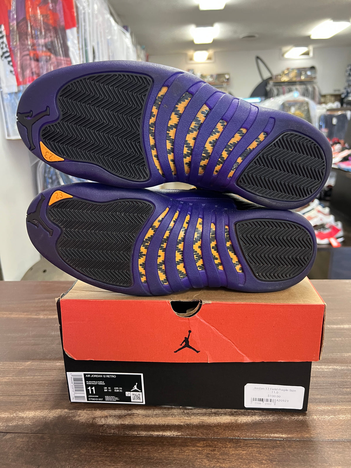 Jordan 12 Field Purple