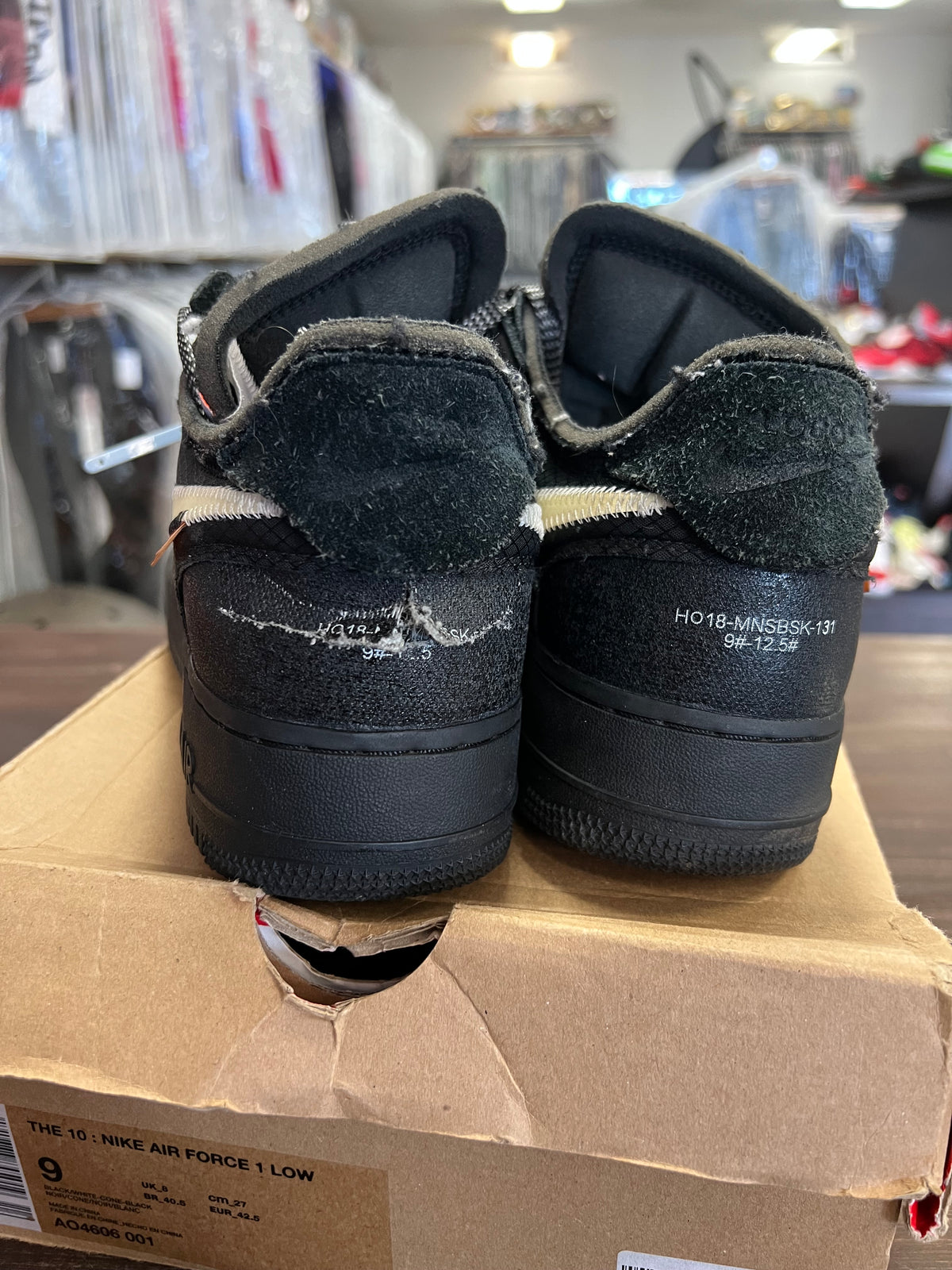 Nike Air Force 1 Low Off-White Black White