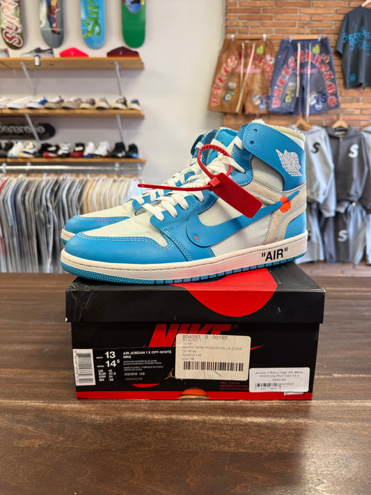 Jordan 1 Retro High Off-White University Blue