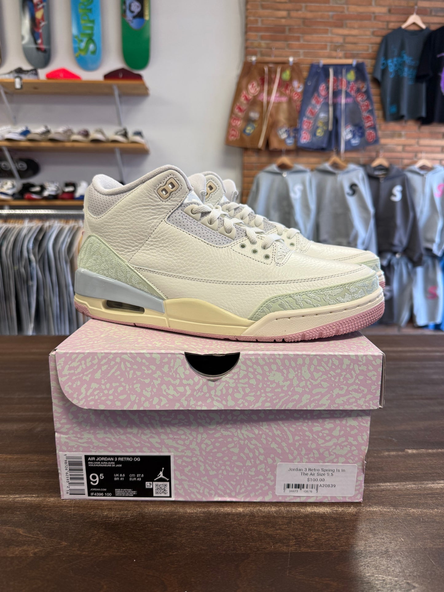 Jordan 3 Retro Spring Is In The Air