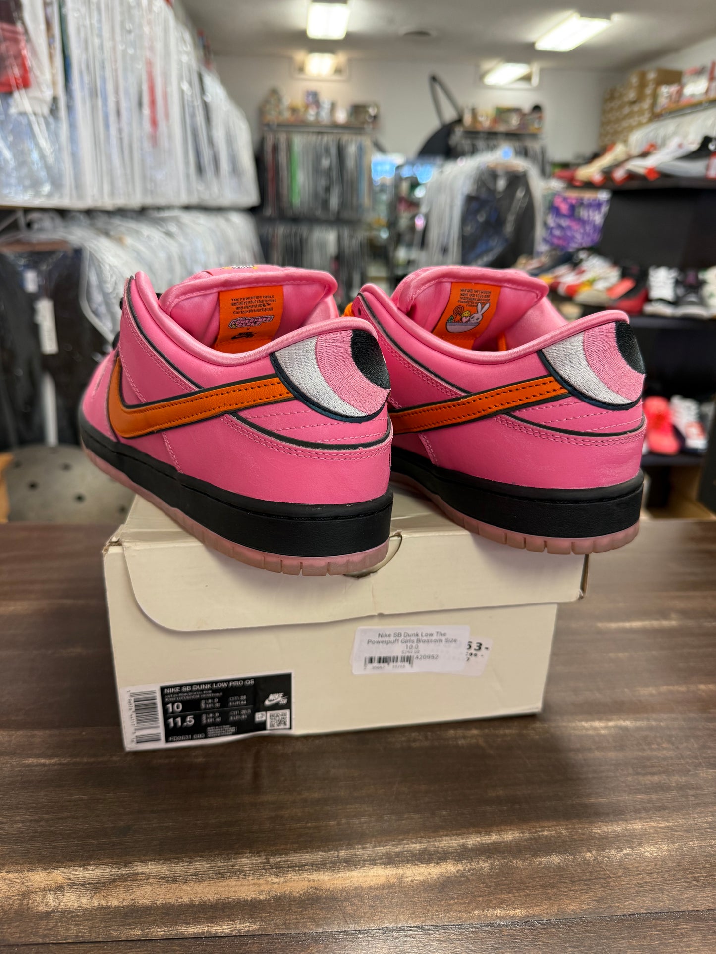Nike SB Dunk Low The Powerpuff Girls Blossom