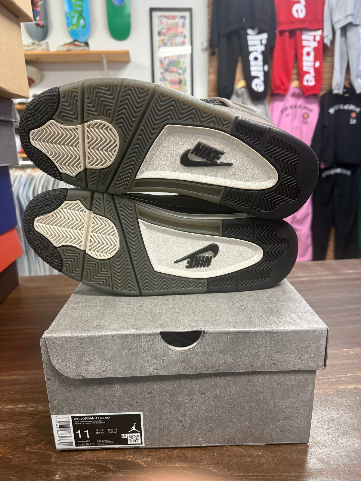 Jordan 4 Cave Stone