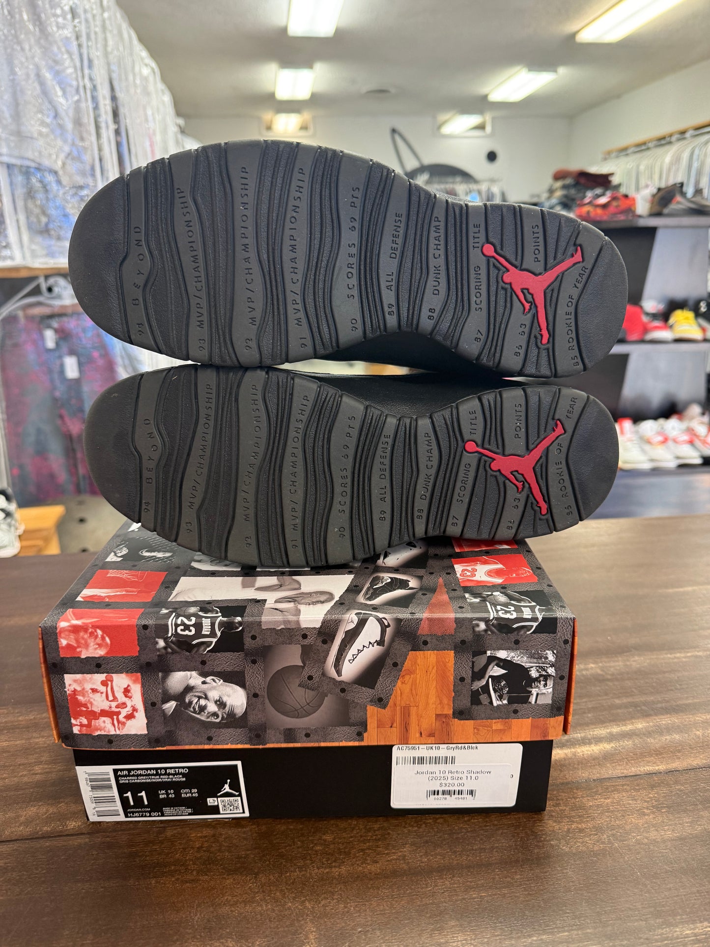 Jordan 10 Retro Shadow 2025