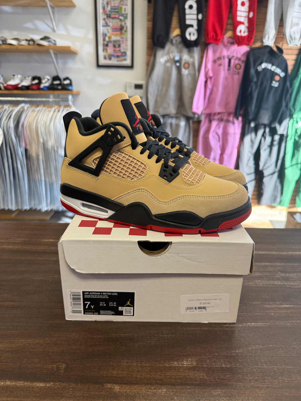 Jordan 4 Retro Pizza (GS)