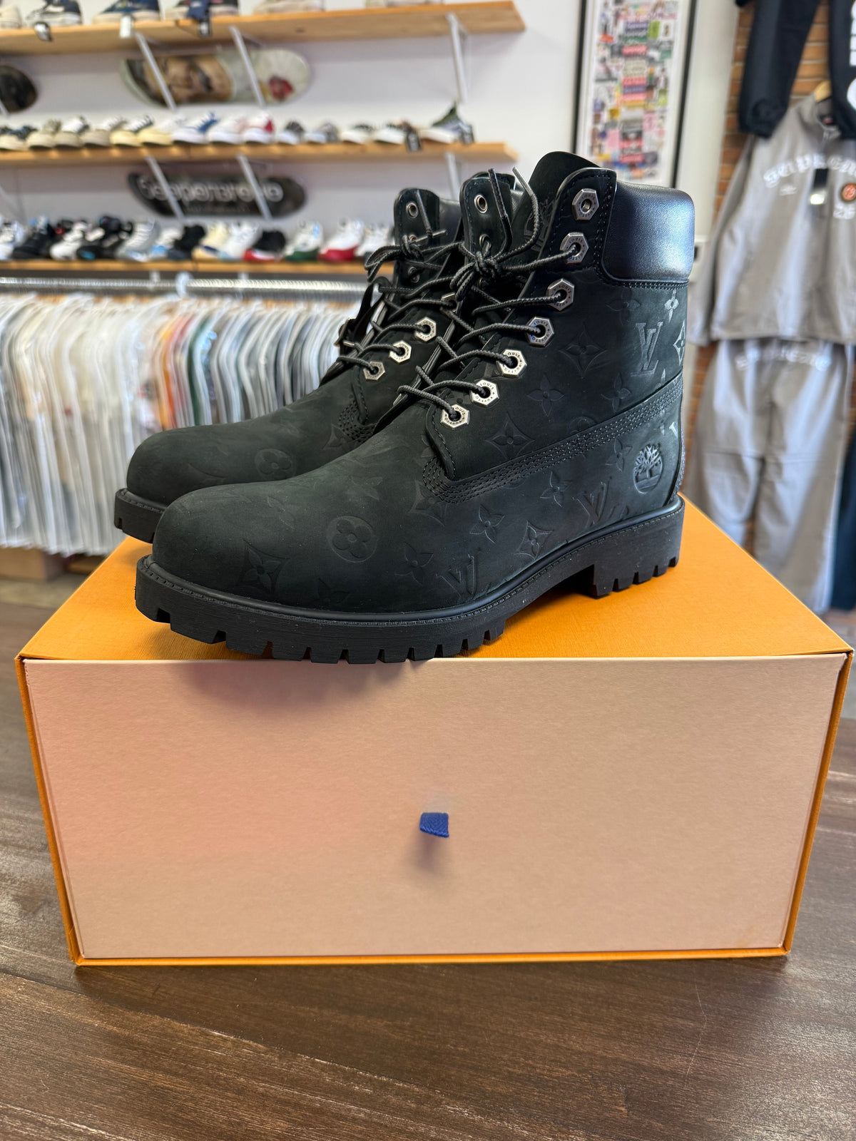 Louis vuitton Louis Vuitton x Timberland 'Black' Boots