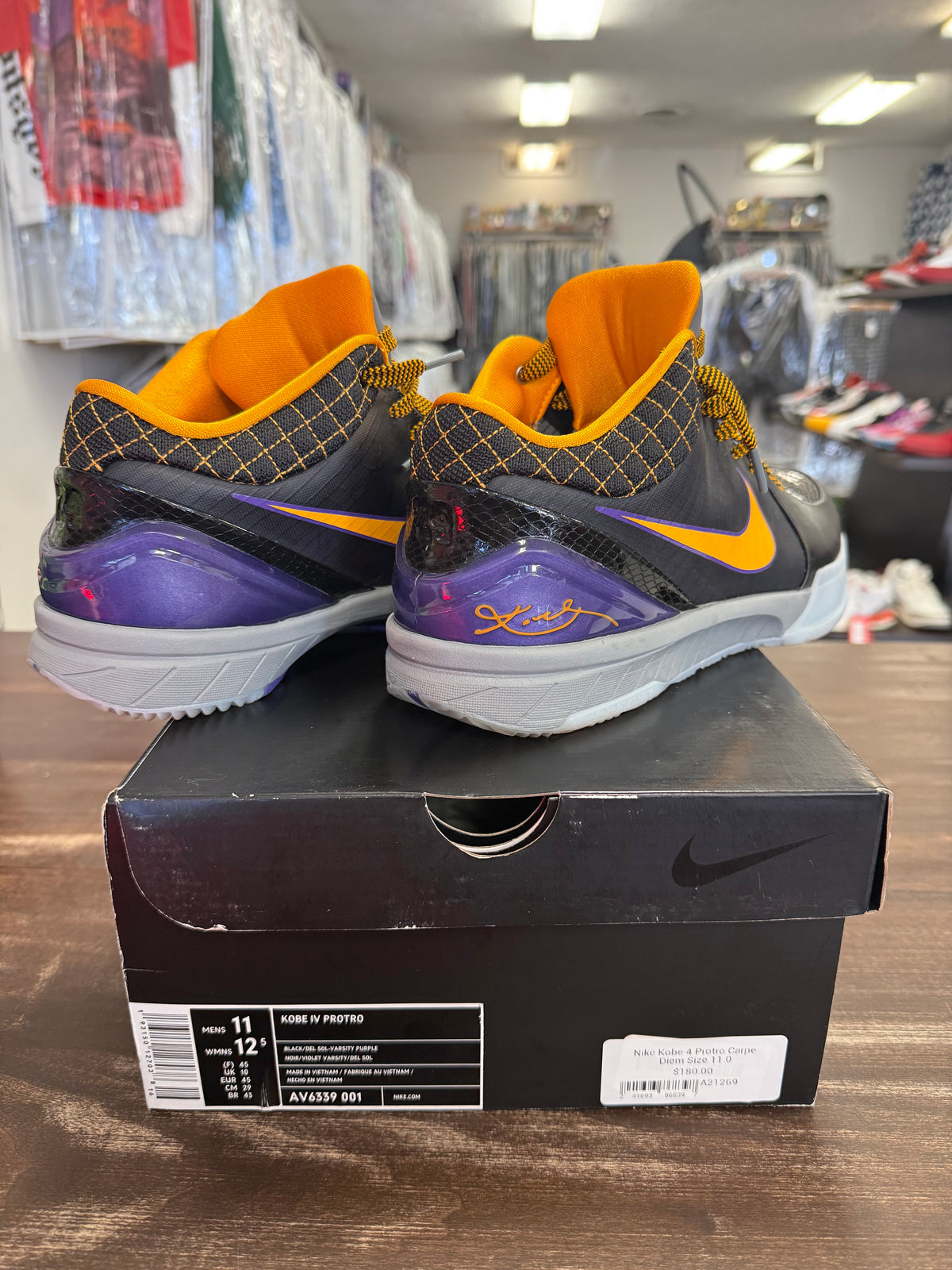 Nike Kobe 4 Protro Carpe Diem