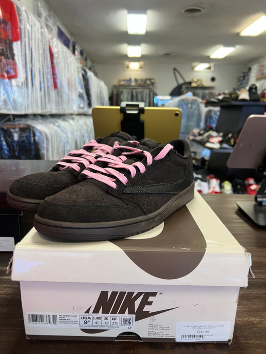 Jordan 1 Retro Low OG SP Travis Scott Velvet Brown