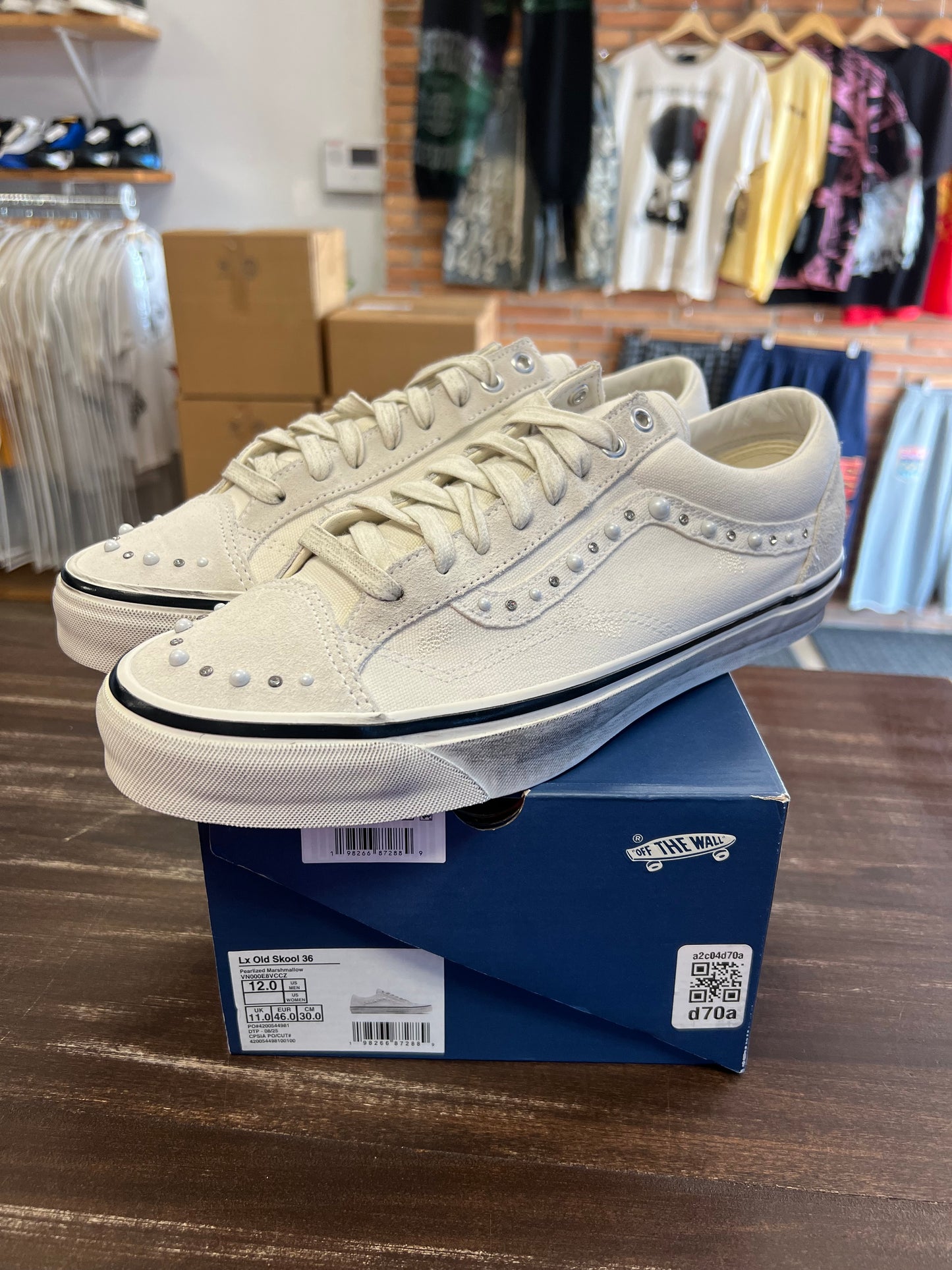 Vans OTW Old Skool 36 Pearlized Pack Marshmallow