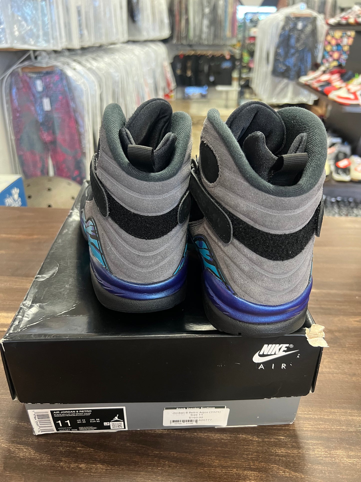 Jordan 8 Retro Aqua (2025)