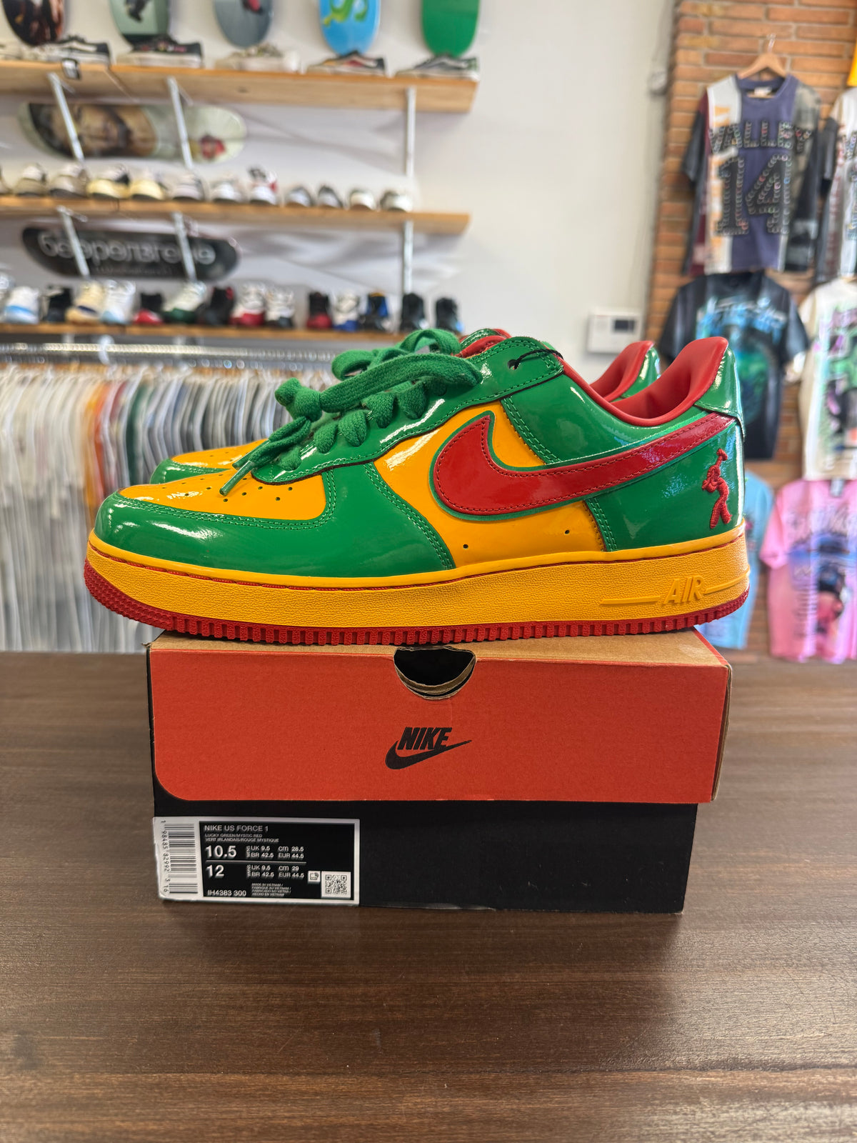 Nike Air Force 1 Low Lil Yachty Concrete Boys Lucky Green