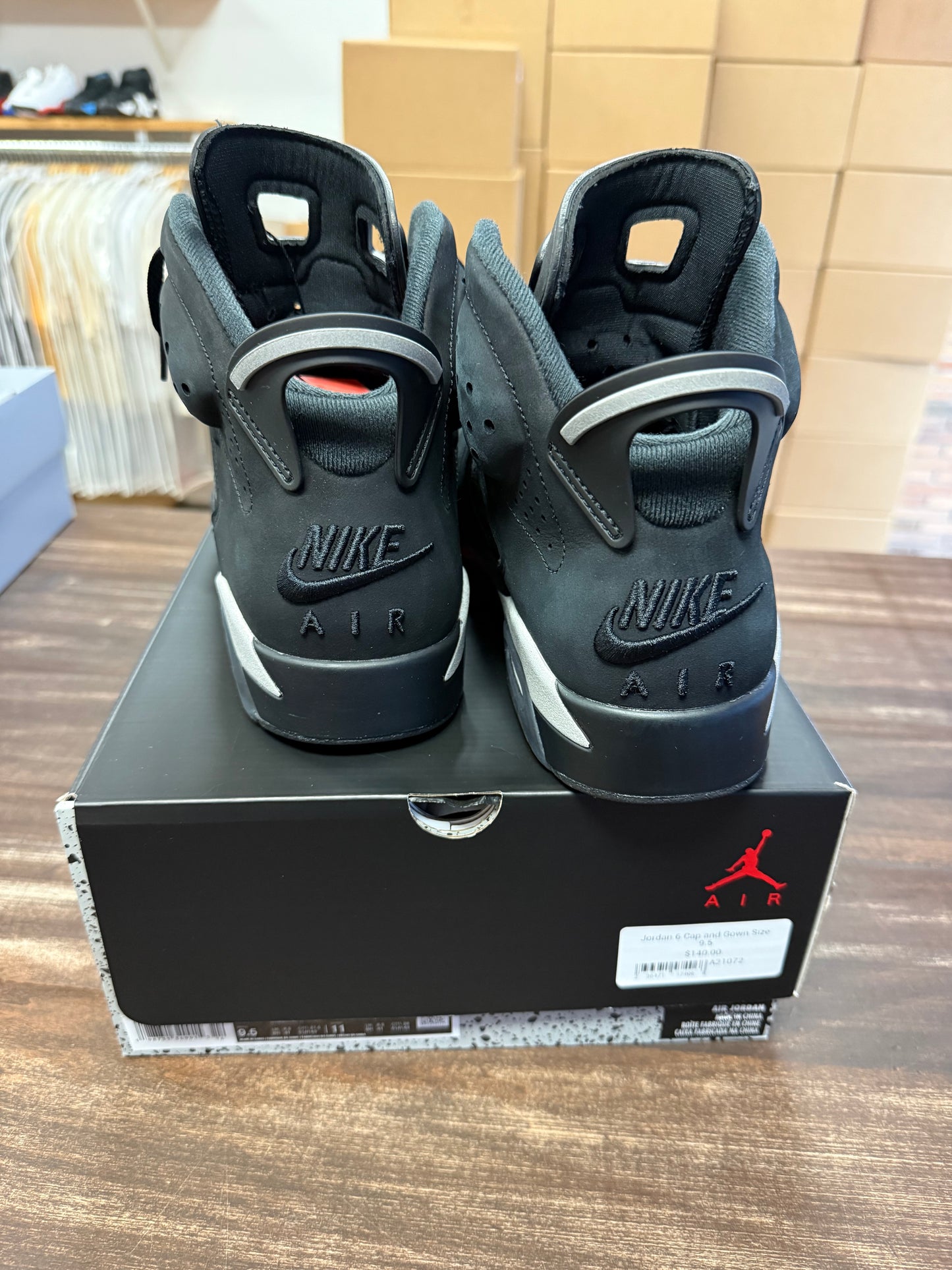 Jordan 6 Cap and Gown
