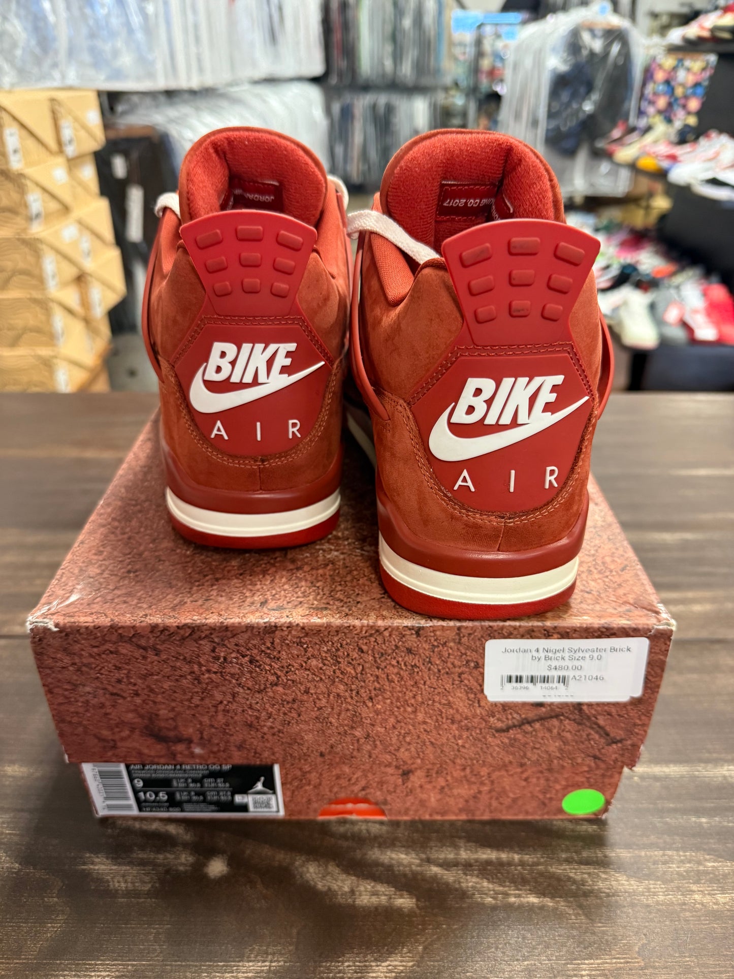 Jordan 4 Nigel Sylvester Brick by Brick