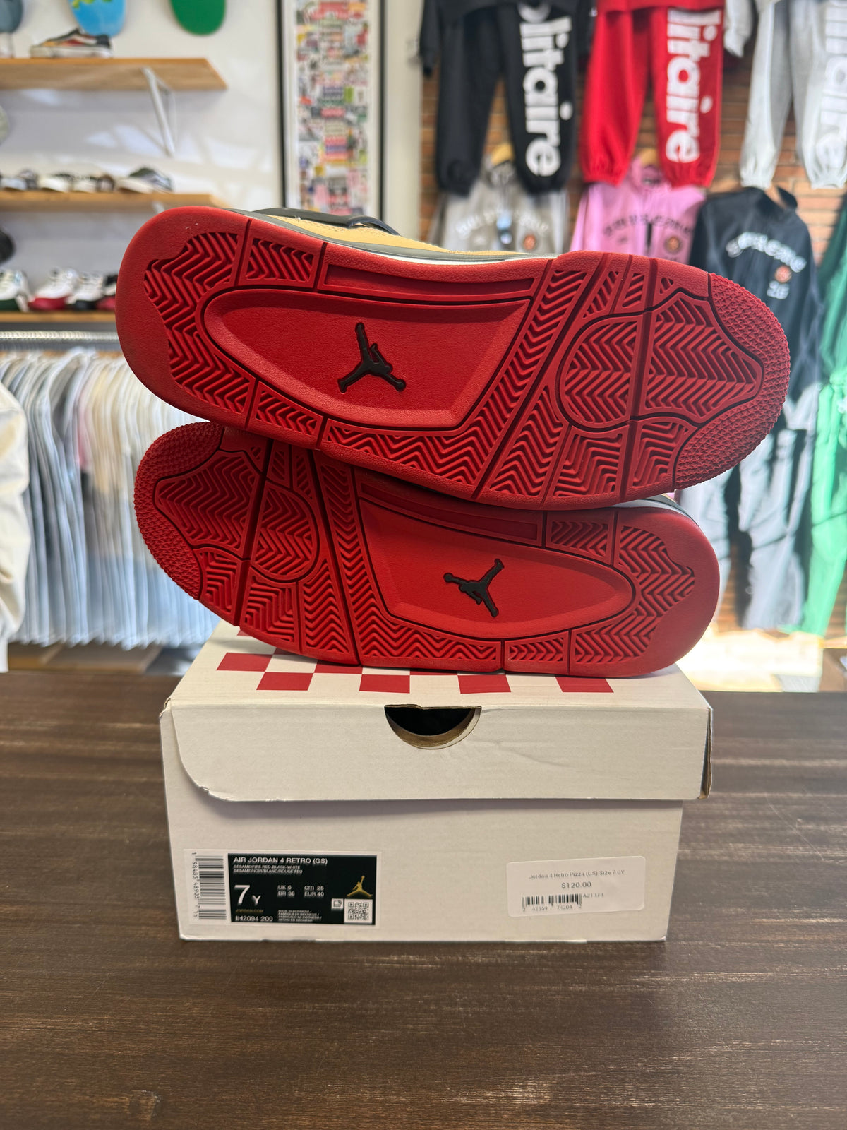 Jordan 4 Retro Pizza (GS)