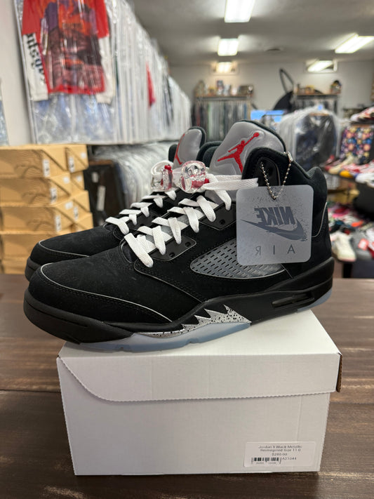 Jordan 5 Black Metallic Reimagined