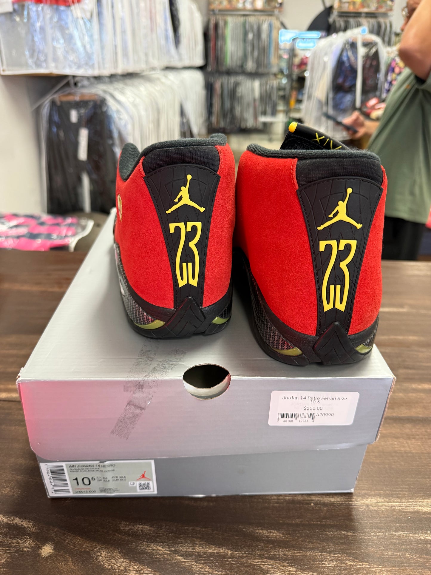 Jordan 14 Retro Ferrari