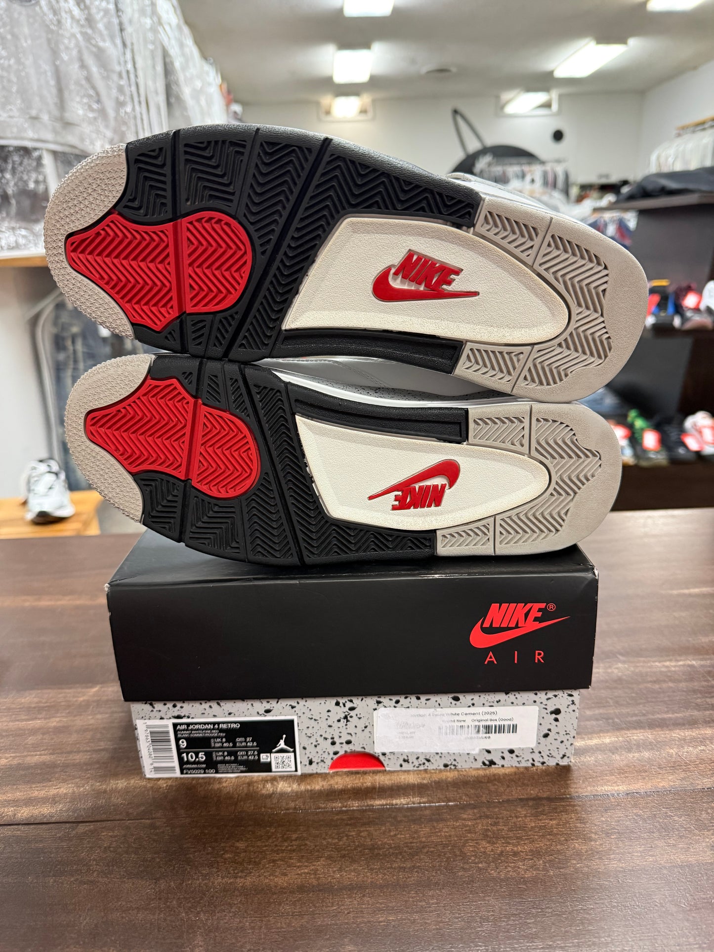 Jordan 4 White Cement 2025