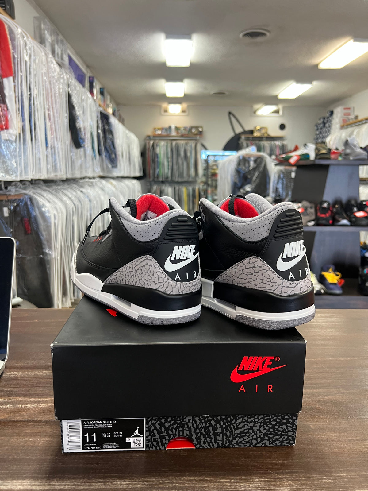 Jordan 3 Retro OG Black Cement (2024)