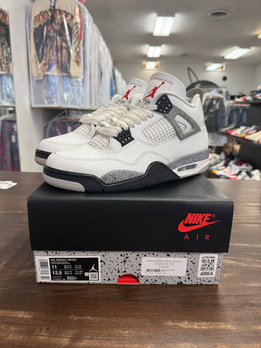 Jordan 4 Retro White Cement (2025)